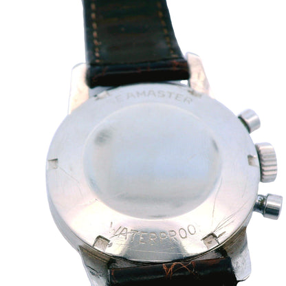 1960s Omega Seamaster Chronograph Watch in Stainless Steel - Running