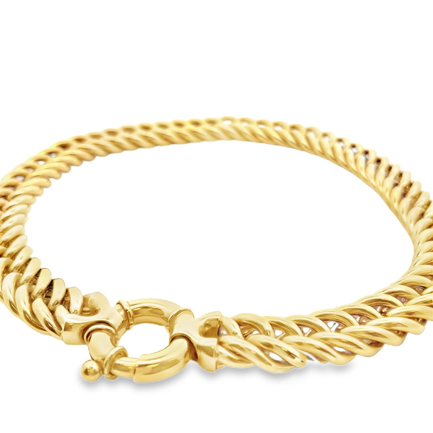 Contemporary 14k Yellow Gold Chain necklace 94+grams