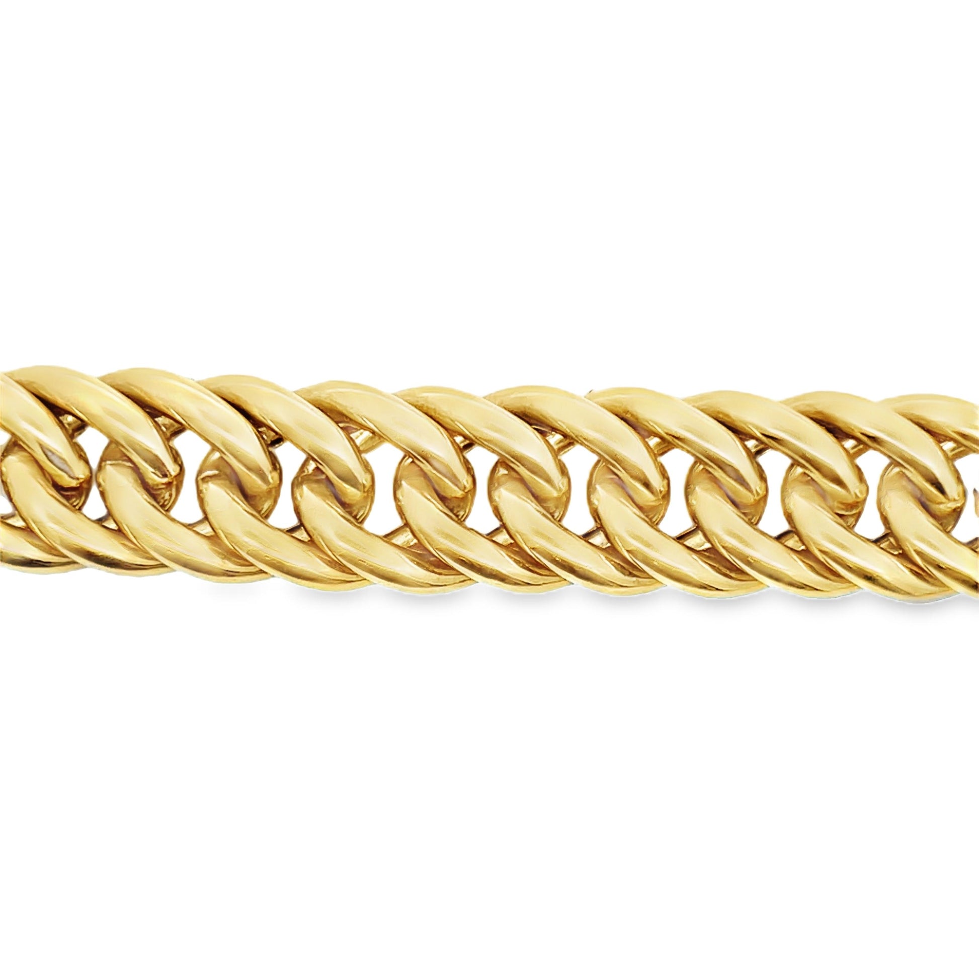 Contemporary 14k Yellow Gold Chain necklace 94+grams