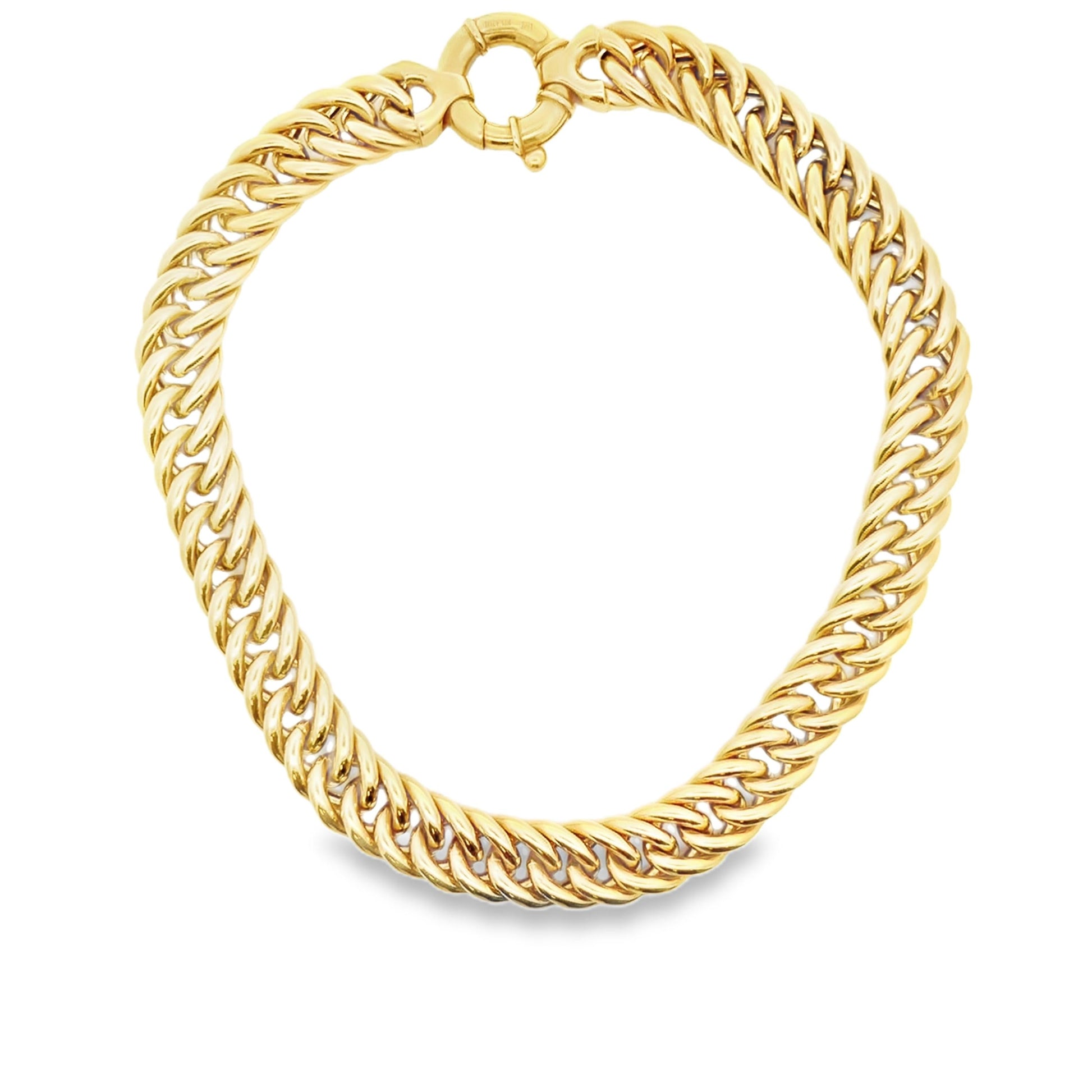 Contemporary 14k Yellow Gold Chain necklace 94+grams