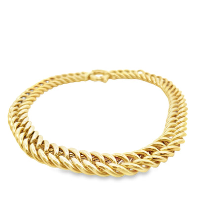 Contemporary 14k Yellow Gold Chain necklace 94+grams