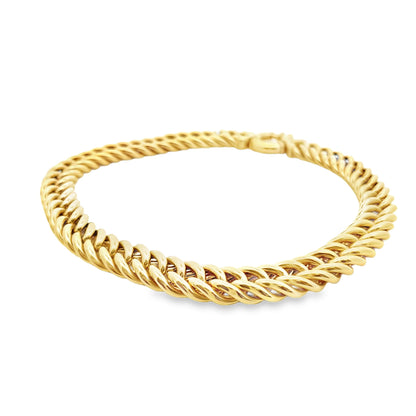 Contemporary 14k Yellow Gold Chain necklace 94+grams